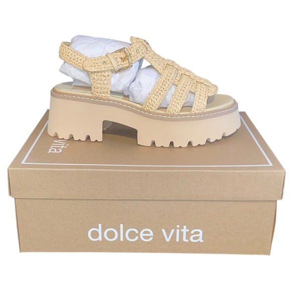 DOLCE VITA Shoes - NEW DOLCE VITA Latice Chunky Platform Sandals - Women’s 8.5 NIB